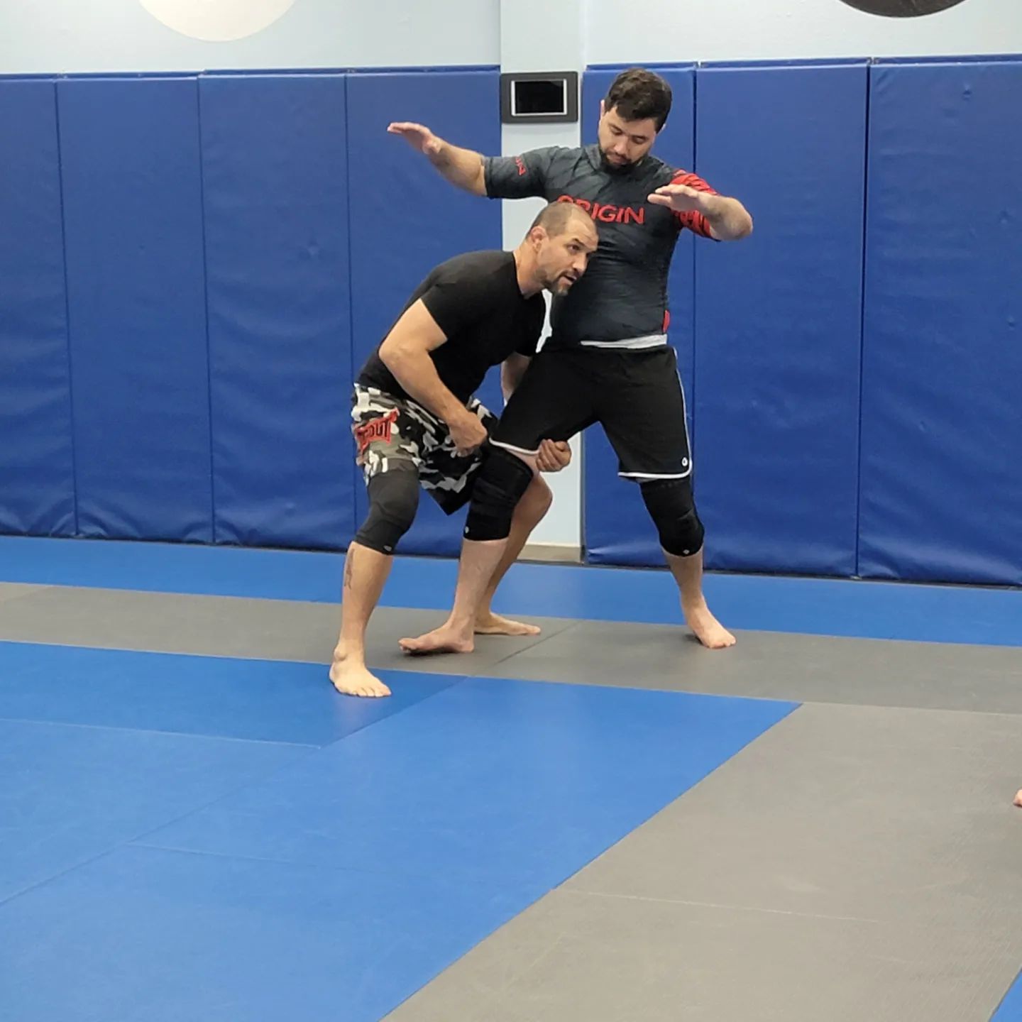 Wrestling class at Ares Arizona BJJ in Mesa, AZ